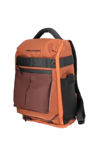 Zaino da viaggio con porta PC Piquadro, arancio