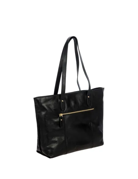 Bric's Volterra large shopping bag, black