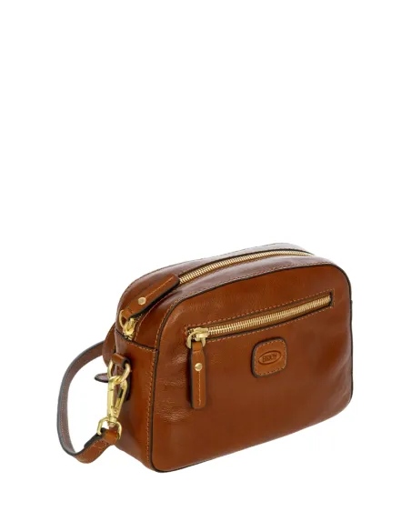 Borsa a tracolla Bric's Volterra, marrone