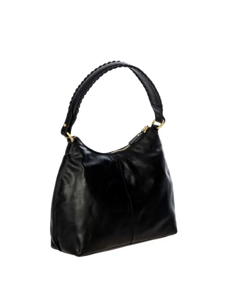 Bric's Volterra Schultertasche, schwarz