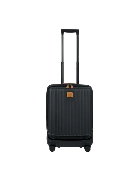 Trolley Brics Capri con tasca frontale nero
