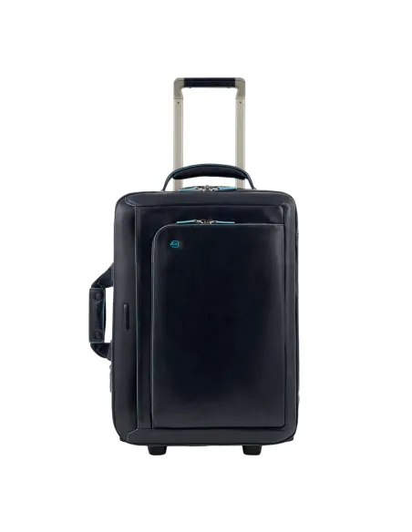 Trolley in pelle Piquadro Blue Square, blu