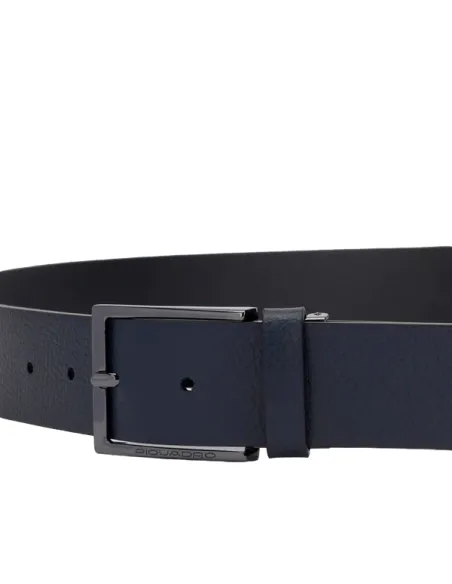 Cintura uomo reversibile Piquadro Modus Special, nero-blu
