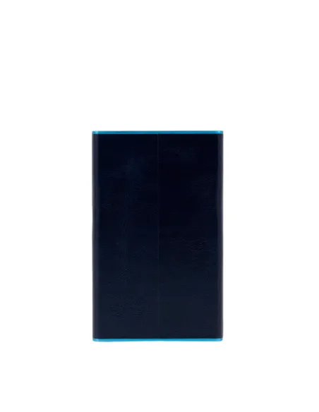 Porta carte di credito con sliding system Piquadro Blue Square, blu