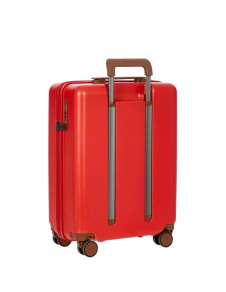 Bric's Ferrara carry on trolley, red
