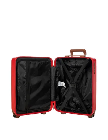 Bric's Ferrara carry on trolley, red