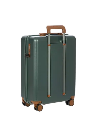 Bric's Ferrara carry on trolley, green