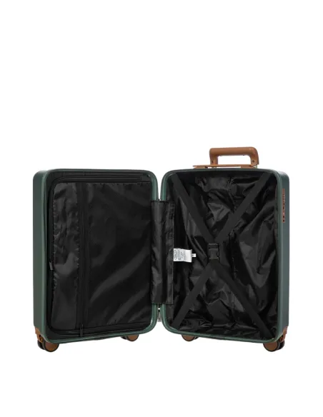 Bric's Ferrara cabin size trolley, green