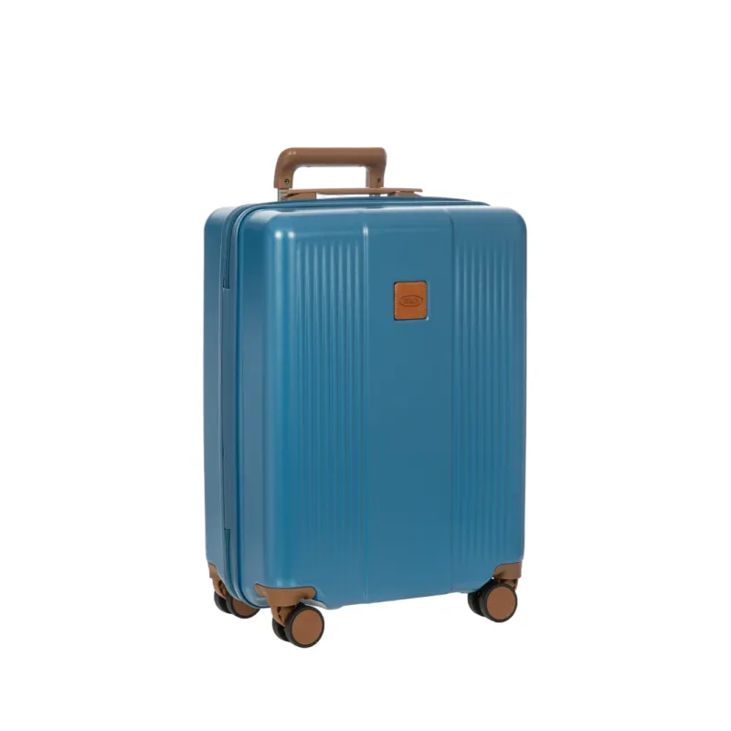 Bric's Ferrara cabin size trolley, denim blue 2