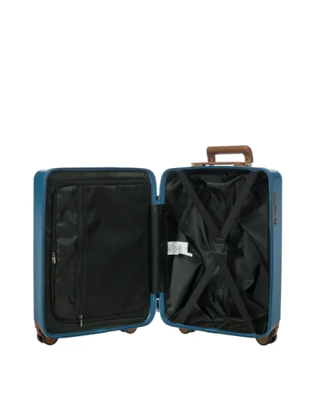 Bric's Ferrara cabin size trolley, denim blue