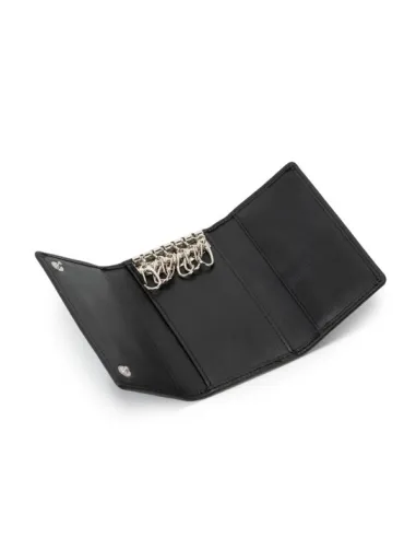 Campo Marzio leather key holder, black