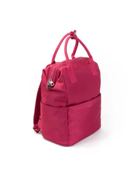 Campo Marzio women's backpack with laptop compartment, bouganville