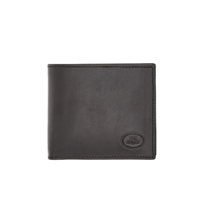 The Bridge Compact men's wallet, black 2