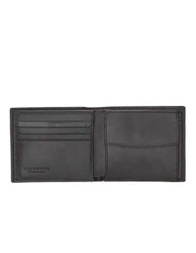 The Bridge Compact men's wallet, black