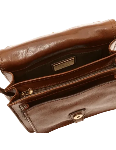 Borsa a tracolla con patta The Bridge...