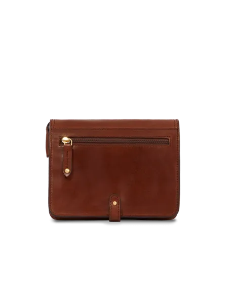 Damen-Umhängetasche mit Überschlag The Bridge Story, braun