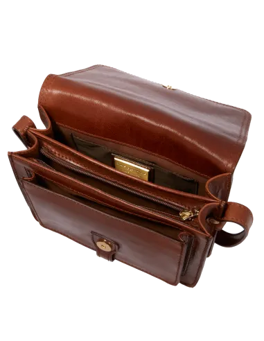 Borsa a tracolla con patta The Bridge...