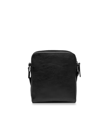 The Bridge Damiano men's medium-sized cross-body bag, black