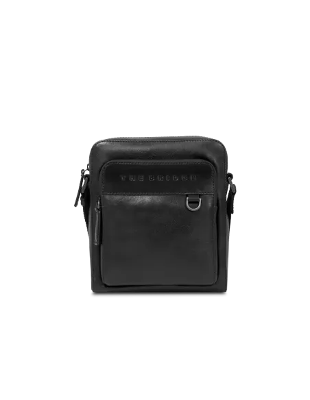 The Bridge Damiano men's cross-body bag, black