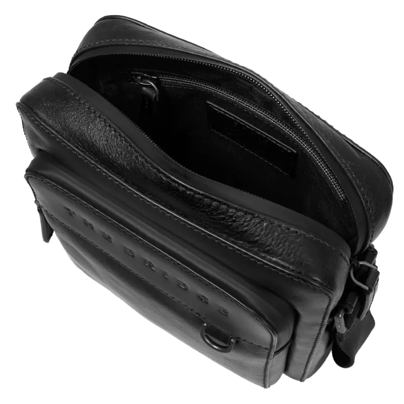 The Bridge Damiano men's cross-body bag, black 2