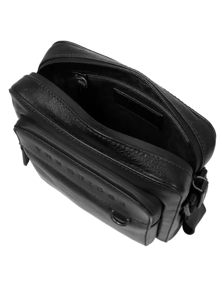 The Bridge Damiano men's cross-body bag, black
