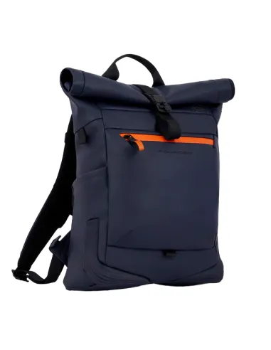 Piquadro Roll-Top computer backpack,...
