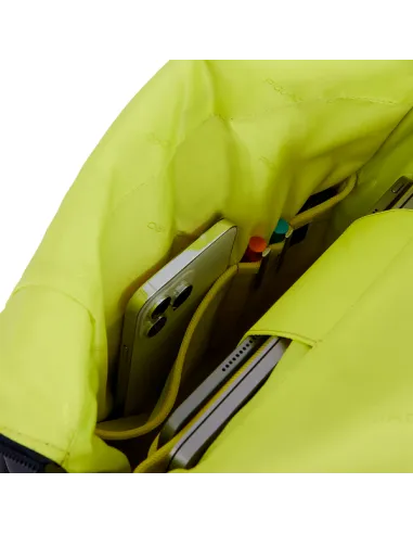 Zaino Piquadro Roll-Top Porta PC, blu