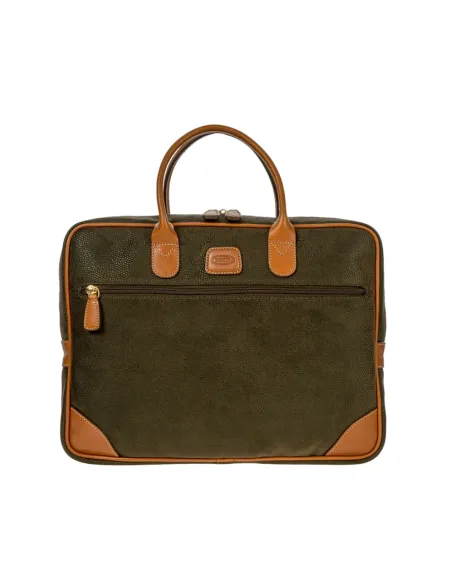 Cartella due manici Life Brics verde oliva