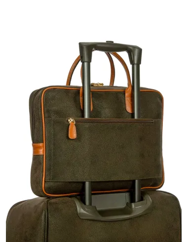 Brics Life Brics Briefcase olive green