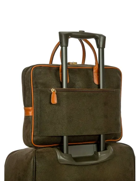 Brics Life Brics Briefcase olive green