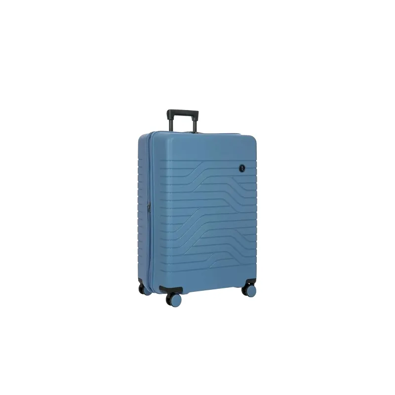 Brics Ulisse 79 cm expandable trolley, light blue 2
