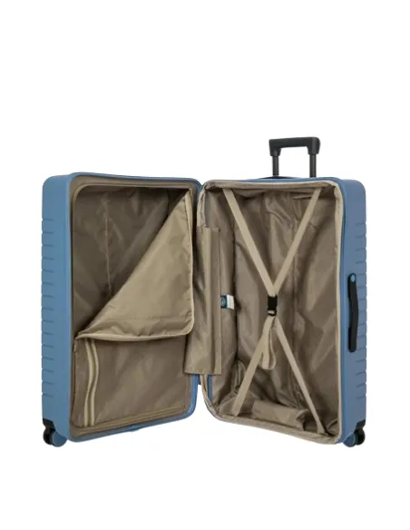 Trolley 79 cm espandibile Brics Ulisse, azzurro