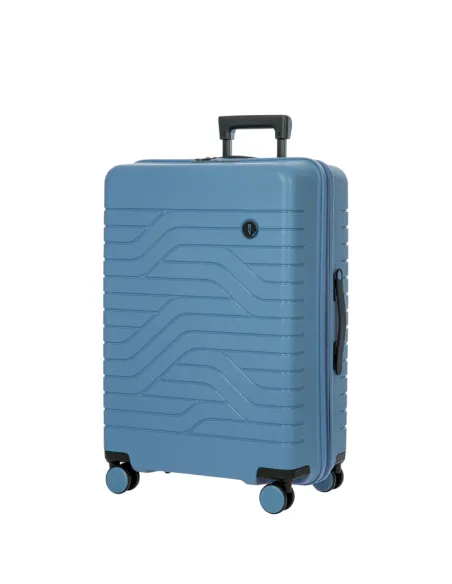 Brics Ulisse Expandable Medium Size Trolley, light blue