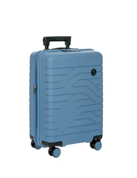 Expandable Cabin-Size Trolley Ulisse, light blue