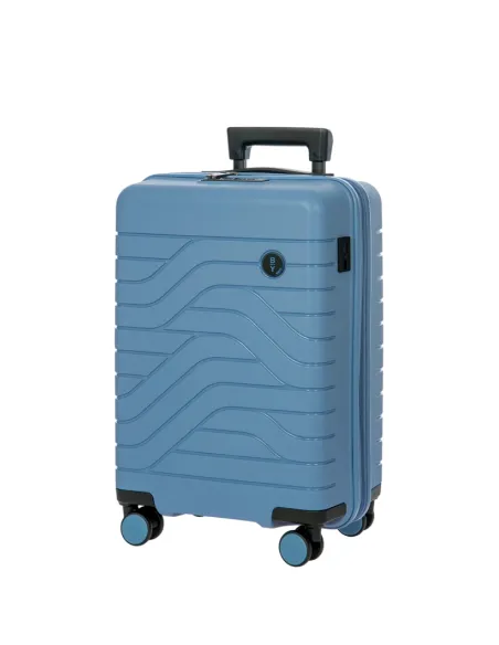 Expandable Cabin-Size Trolley Ulisse, light blue