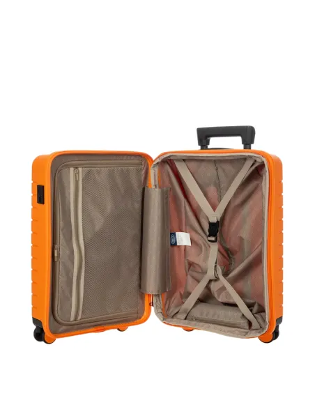 Expandable Cabin-Size Trolley Ulisse, orange