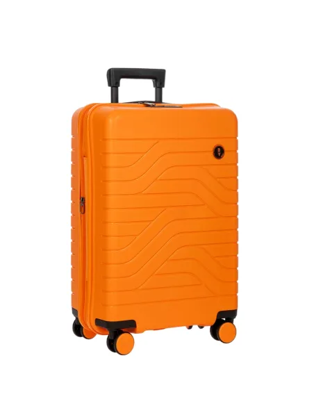 Brics Ulisse 65 cm expandable hardside suitcase , orange