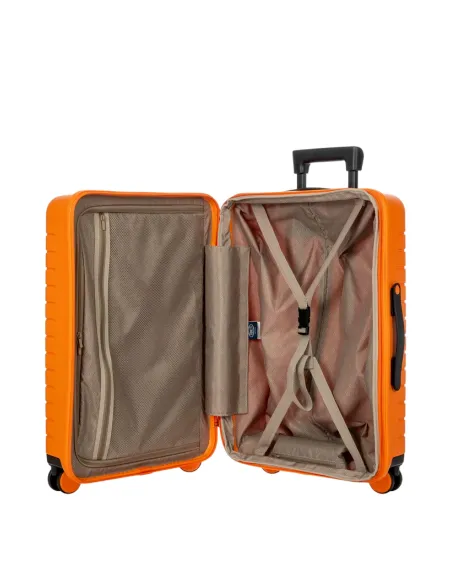 Brics Ulisse 65 cm expandable hardside suitcase , orange
