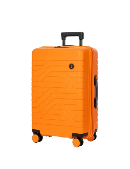 Brics Ulisse 65 cm expandable hardside suitcase , orange