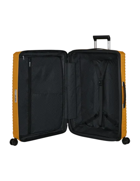 Samsonite Upscape extralarge expandable trolley with 4 wheels, Yellow