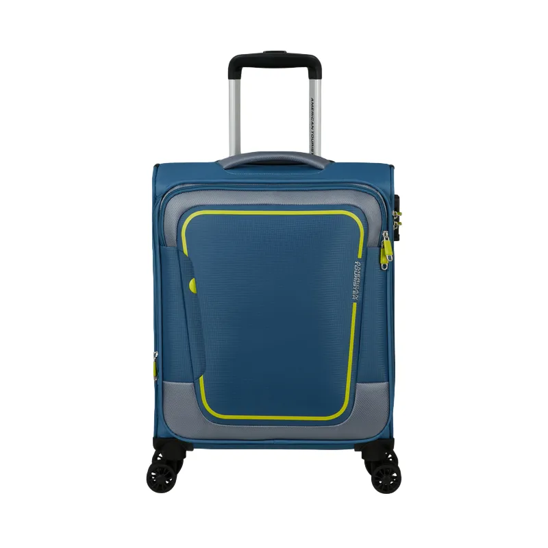 American Tourister Pulsonic expandable cabin trolley,...