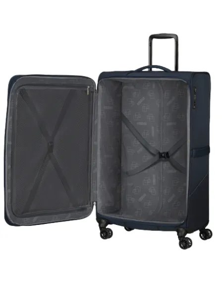 American Tourister SummerRide large expandable trolley, blue