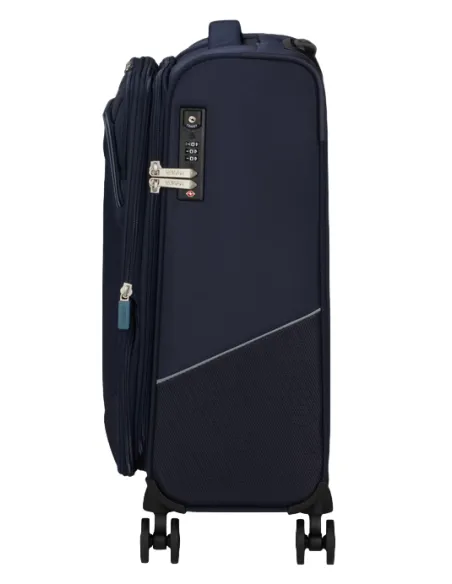 Trolley cabina espandibile American Tourister SummerRide, blu