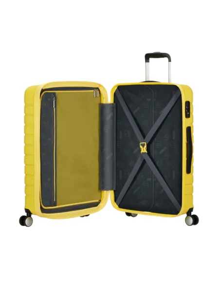 Trolley medio rigido American Tourister FlashLine Pop, lemon yellow