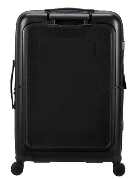 Mittlerer Polypropylen-Trolley American Tourister DashPop, true black