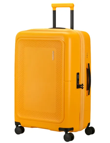 Trolley medio American Tourister DashPop, golden yellow
