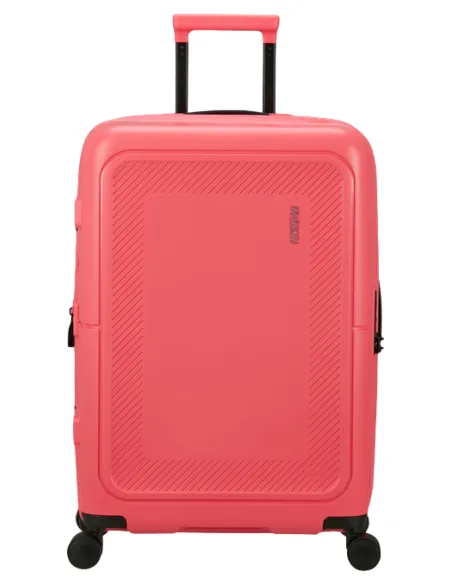 Mittlerer Polypropylen-Trolley American Tourister DashPop, sugar pink