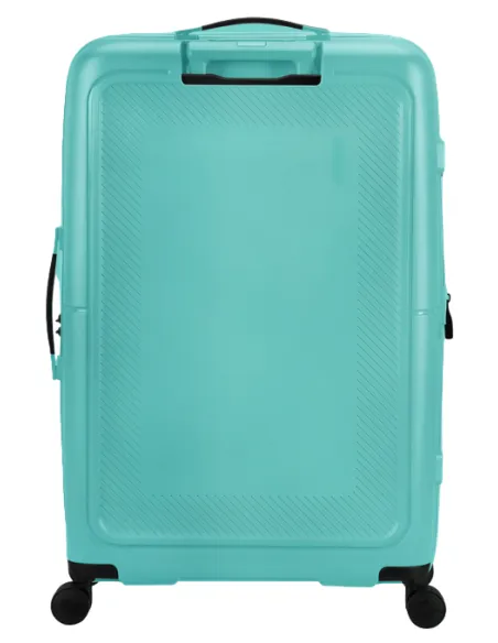 American Tourister DashPop large trolley, aqua sky