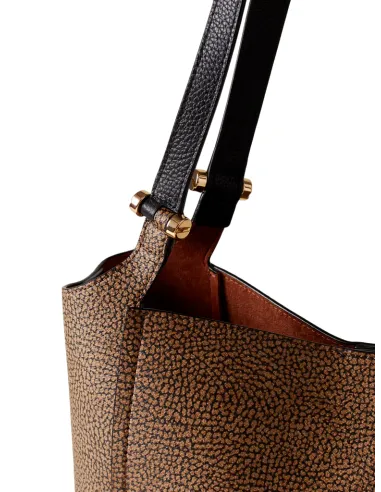 Borbonese Einkaufstasche mit...