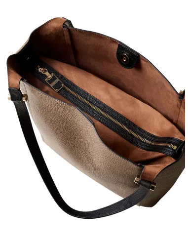 Borbonese shopping bag with removable...